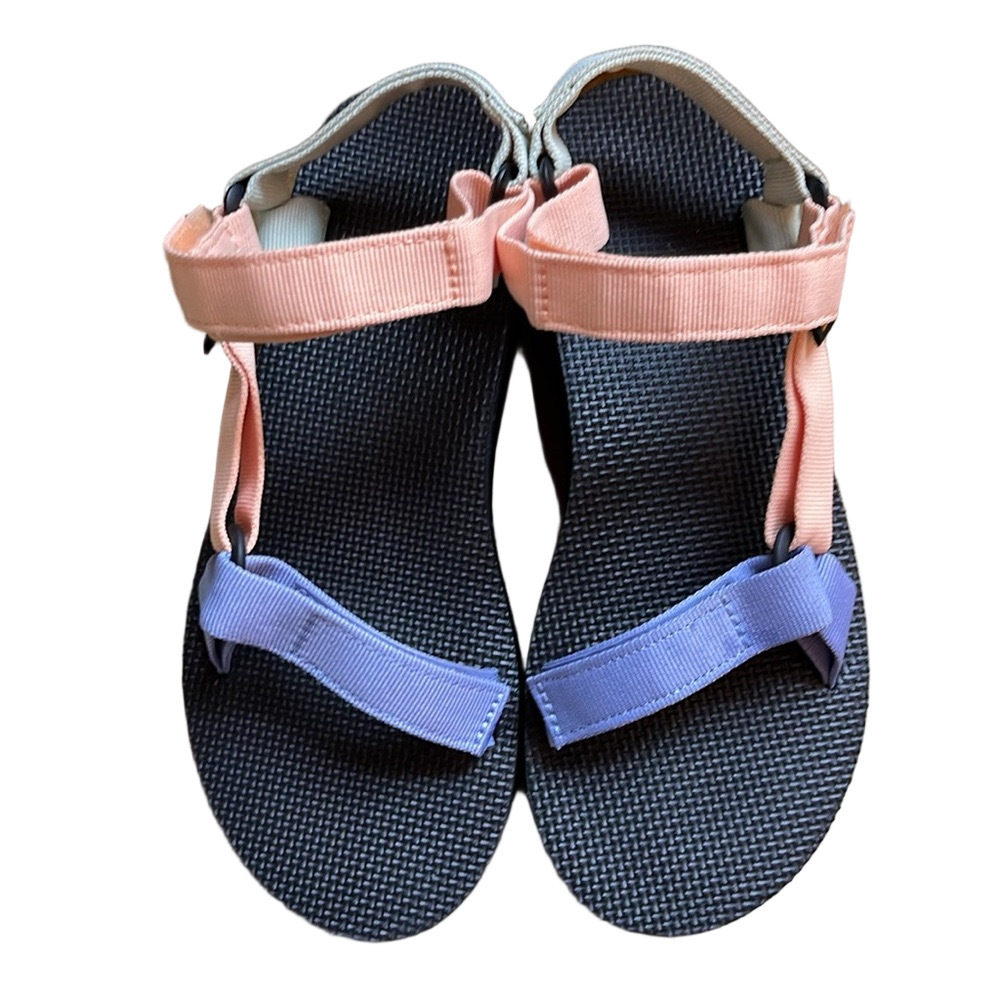 EUC Teva multicolor platform Sandals - 9